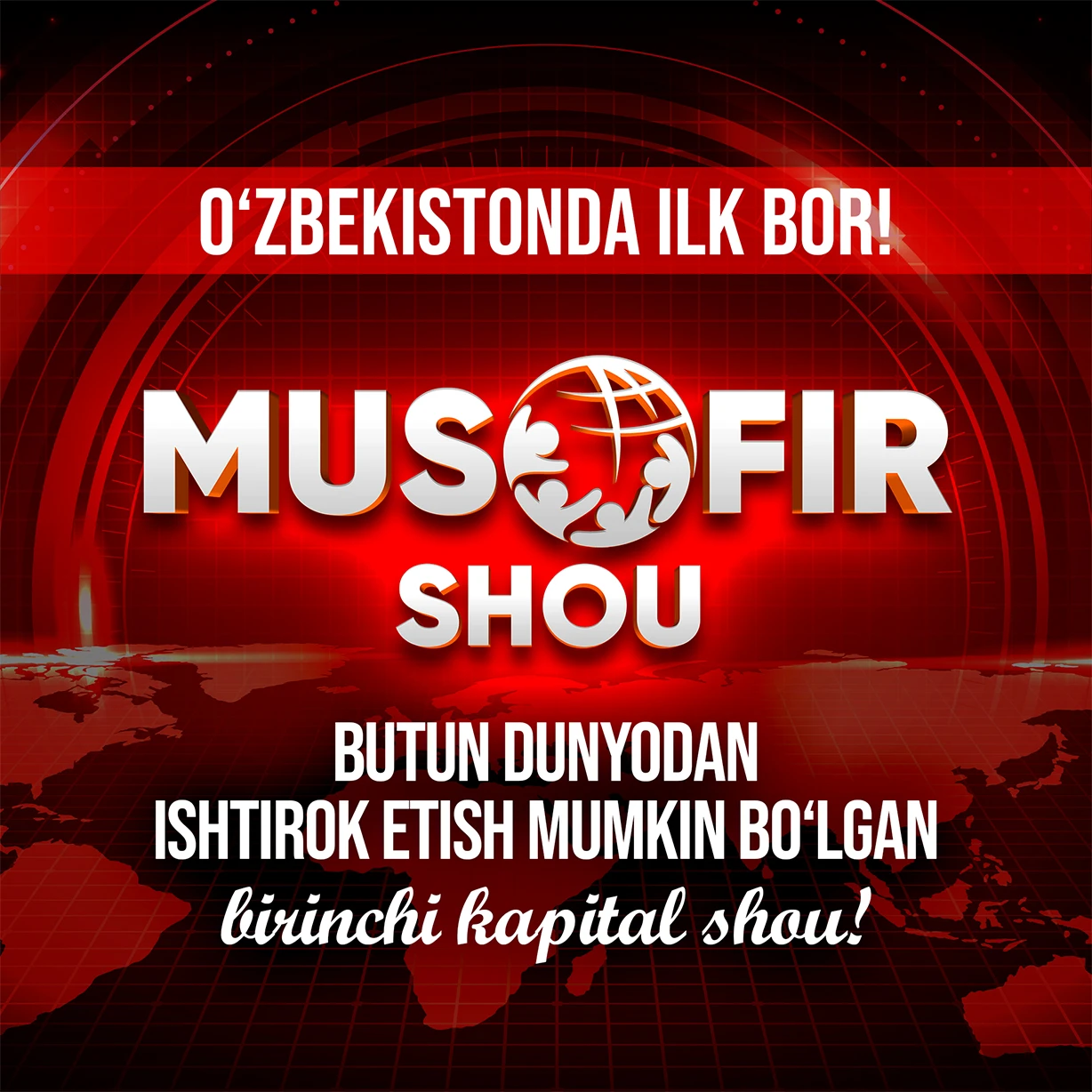 "MUSOFIR SHOU" - O'zbekistonda ilk bor!