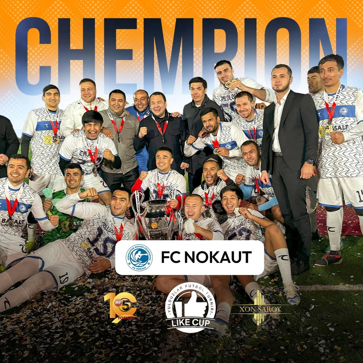 🎉 “FC Nokaut” chempion!